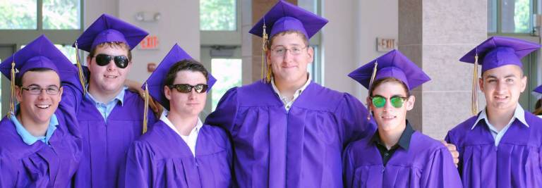 Warwick Valley Class of 2014 Six 'Cats in purple.