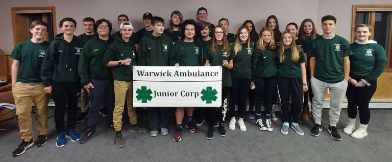 Warwick Ambulance Junior Corps members to host 'Stuff the Bus' food drives on Dec. 1 Photo provided by Robin Kleveno The Warwick Ambulance Junior Corps will host "Stuff the Bus" food drives on Saturday, Dec. 1, from 10 a.m. to 2 p.m. at the Warwick ShopRite and at the QuickChek in Florida.