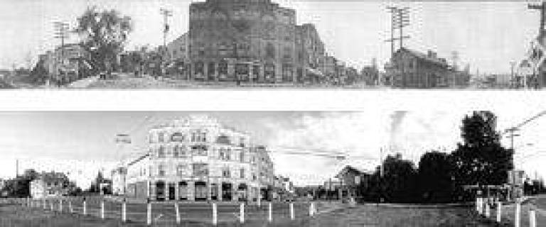 Then & Now' photo exhibit explores changes Then & Now' photo exhibit explores changes
