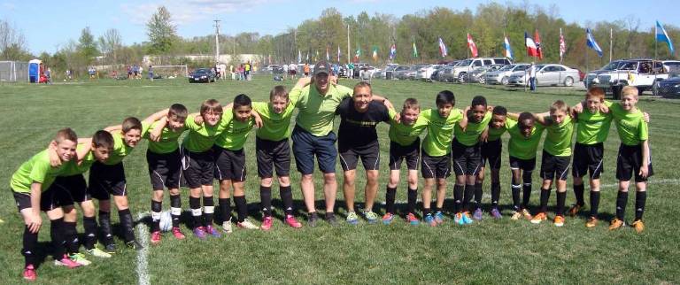 Primo FC ends seasons as one of the top boys U12 teams Primo FC is one of the top Boys U12 soccer teams in the country. Pictured from left to the right, the players and their coaches are: Ryan, Connor, Joseph, Joey, Nick, David, Colin S., Assistant Coach Chris Shust, Head Coach Jim LaGarde, Dylan, Josh, Zemi, Christian, Ikiel, Colin, Kyle and Ryan.