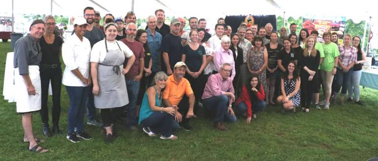 Chamber of Commerce holds 24th annual Taste of Warwick .The chefs of the 24th annual Taste of Warwick.