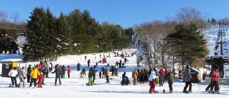 Mount Peter raising funds for breast cancer walk this Sunday Photo by Roger Gavan Mount Peter Ski Area will host its fourth annual Winter Carnival from noon until 4 p.m. this Sunday, Feb. 24, to raise money for Team Mount Peter in the 2013 Avon Breast Cancer Walk.