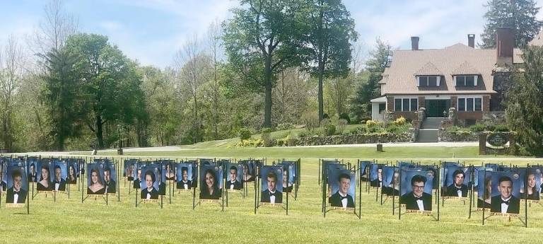 The posts were provided, also at cost, by Wadeson’s, with the town and village of Warwick, the Police Benevolent Association and Ed Mullins’s Minturn Food Truck Park paying for them. Photo by Terry Reilly.