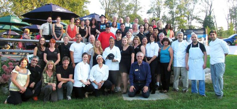Tickets on sale for the 19th annual Taste of Warwick The 19th annual Taste of Warwick will be held Tuesday, Sept. 18,from 6 to 9 p.m. at the Warwick Valley Winery and Distillery. Pictured here are a good many of the participants from last year's event.