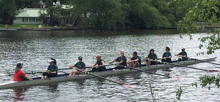 Signups set for Learn-to-Row, Regatta FIle photo Rowers complete the "Learn to Row" Regatta Race on Greenwood Lake last year.