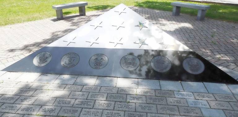 The Veterans Memorial in the Village of Florida honors village residents who have died in service to the country.