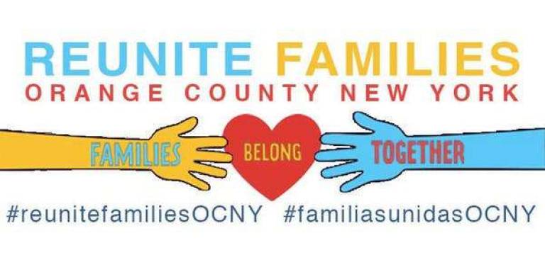 Reunite Families OCNY to hold symposium on July 22 A teach-in/symposium to raise awareness about the crisis suffered by immigrant families separated from their children will be held Sunday, July 22, from 4 to 7 p.m. at St. Paul’s Methodist Church, 58 West Main St., Middletown.