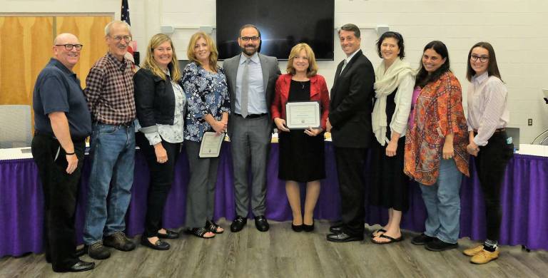 WV BOE honors Dulca Esperarnza coordinators WV BOE honors Dulca Esperarnza coordinators