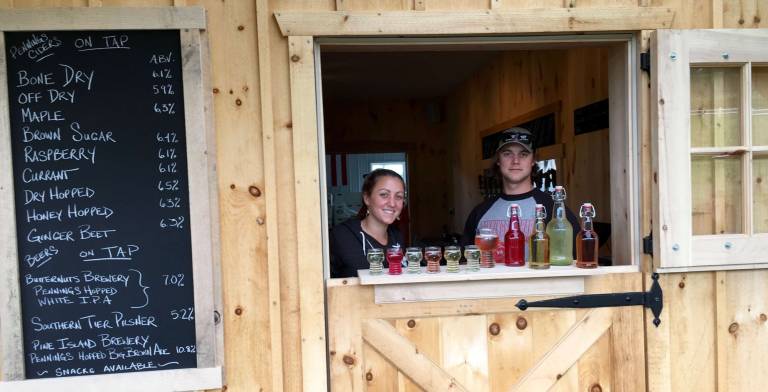 Pennings Farm Cidery now open on Warwick Turnpike Siblings Tori and Steve (SJ) Pennings, Jr., opened their cidery on Saturday, June 4.
