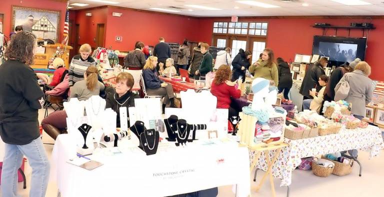 On Saturday, Dec. 7, the Warwick Valley Fire Department Auxiliary hosted its 15th annual holiday shopping spree at the Warwick Fire Department Station No. 2 on West Street.