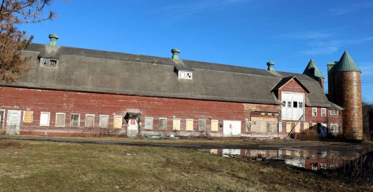 Photo by Roger GavanGrant funds dedicated to the redevelopment of the former correctional facility, IDA money and private investment from New York Hemp Source will renovate the old dairy barn into a state-of-the-art processing facility for CBD oil.
