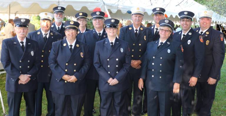 This year the Historical Society recognized the contributions of members of the Warwick Fire Department, which, for 150 years, has ensured the safety of the Town of Warwick and its residents.