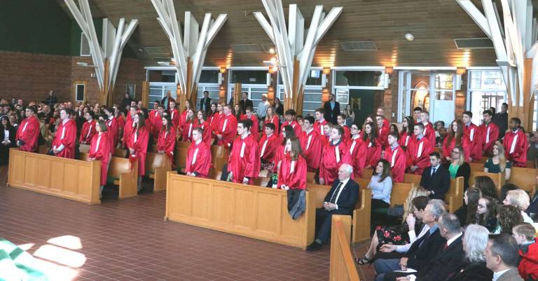 'Confirmation is a sacrament of action' During the service, Rev. Jack Arlotta, pastor of St. Stephen’s, presented the candidates, introducing each one by name.