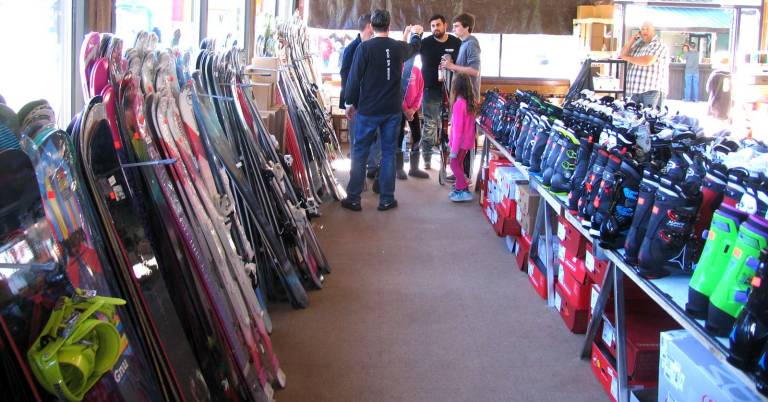 Great American Mt. Peter Ski and Snowboard Sale set for this weekend File photo by Roger Gavan The annual Great American Ski and Snowboard Sale at Mount Peter will be held this Saturday and Sunday, Oct. 21-22 rain or shine. The sale on new merchandise is run by consultants from Ski Barn, who will fill Mount Peter's Sunrise Lodge with equipment, clothing and accessories.