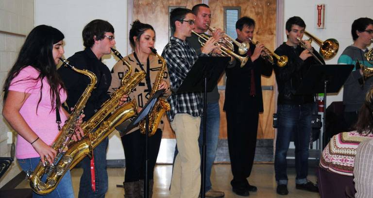 Warwick Valley School District recognized nationally for music education efforts Members of the Warwick Valley High School Band during a rehearsal.