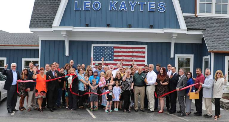 Business community year in review 2017 File photos by Roger Gavan On Aug. 18, state, county and local officials, representatives of the Ford Motor Company and members of the Warwick Valley Chamber of Commerce joined CEO Leo Kaytes Sr. and President Leo R. Kaytes (center right), their families, staff and friends for a ribbon-cutting ceremony and open house.
