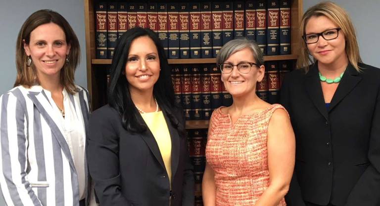 Super Lawyers recognizes four Jacobowitz and Gubits attorneys as 2018 Rising Stars Provided photo Four lawyers with the firm of Jacobowitz and Gubits in Walden have been recognized by Super Lawyers as 2018 Upstate New York Rising Stars. Pictured from left to right, they are: Kelly A. Pressler, senior counsel; Jennifer S. Echevarria, associate; Alanna C. Iacono, associate; and Andrea L. Dumais, senior counsel.