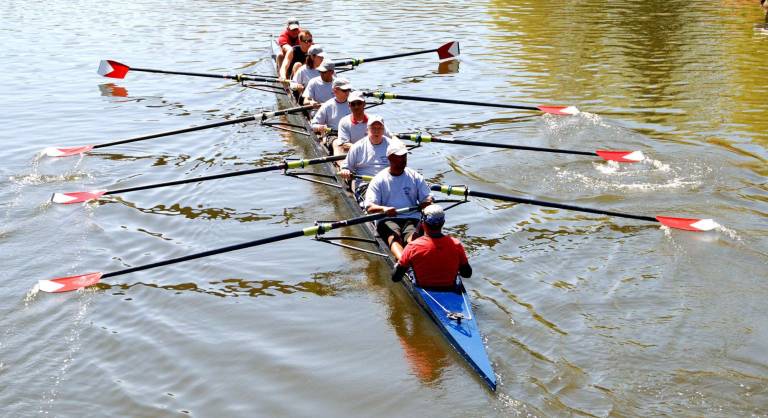 Training for the regatta Training for the regatta