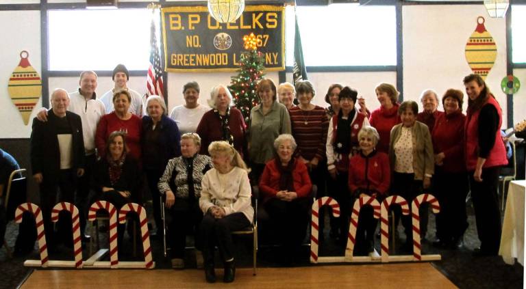 An early Christmas dinner in Greenwood lake An early Christmas dinner in Greenwood lake