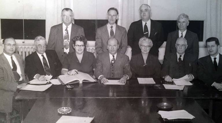 #TBT: The 1952 Warwick Valley School Board #TBT: The 1952 Warwick Valley School Board