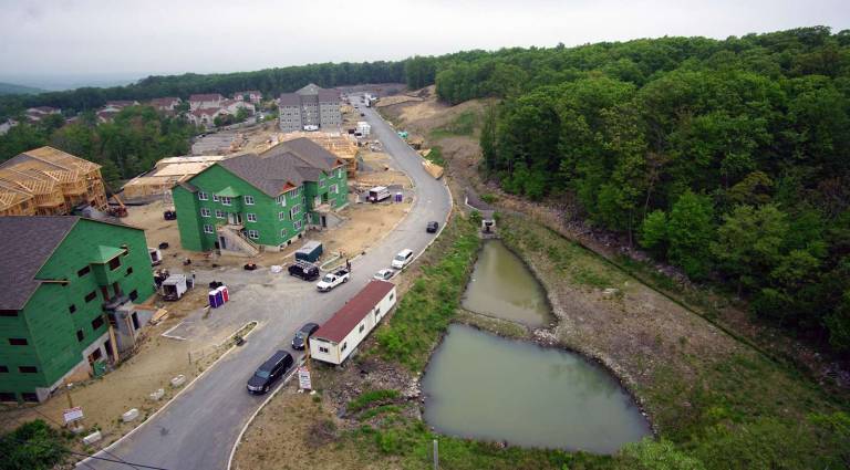 Drones raise concerns about privacy, safety Parker Gyokeres, owner of Propellerheads Aerial Photography in Middletown, and a member of the board of directors for the Professional Society of Drone Journalists, uses drones for commercial photography and cinematography. He took this photograph of construction in Kiryas Joel last spring on assignment for The Photo News.