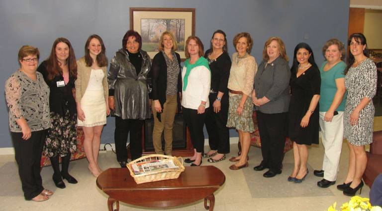 Seven nurses complete ‘Caring Advocate’ program Pictured with their mentors from left: Kathleen Guerra, staff nurse, Behavioral Health at Bon Secours Community Hospital; Jo-Ann Robinson, system director for Professional Practice, Magnet (Caring Advocate Program Coordinator); Pauline LaBella, staff nurse, Medical-Surgical Nursing Unit at St. Anthony Community Hospital; Peg Palermo, director of quality and education at Schervier Pavilion; Heather McManus, staff nurse, labor and delivery at Good Samaritan Regional Medical Center; Lynn Hickey, staff nurse, same day surgery at St. Anthony Community Hospital; Kimberly Connelly, staff nurse, labor and delivery at St. Anthony Community Hospital; Gunnel Greenfield, staff nurse, labor and delivery at Good Samaritan Regional Medical Center; Carol Heaney, staff nurse, New Directions unit Bon Secours Community Hospital; Anita Sultana, nurse manager of the Medical-Surgical Unit at St. Anthony Community Hospital; Joie Ogrodnick, nurse manager, emergency room at St. Anthony Community Hospital; and Janet Bailey, clinical educator at St. Anthony Community Hospital (Caring Advocate Program co-coordinator).