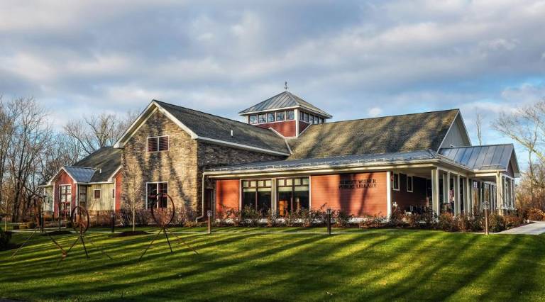 The Albert Wisner Public Library in Warwick.