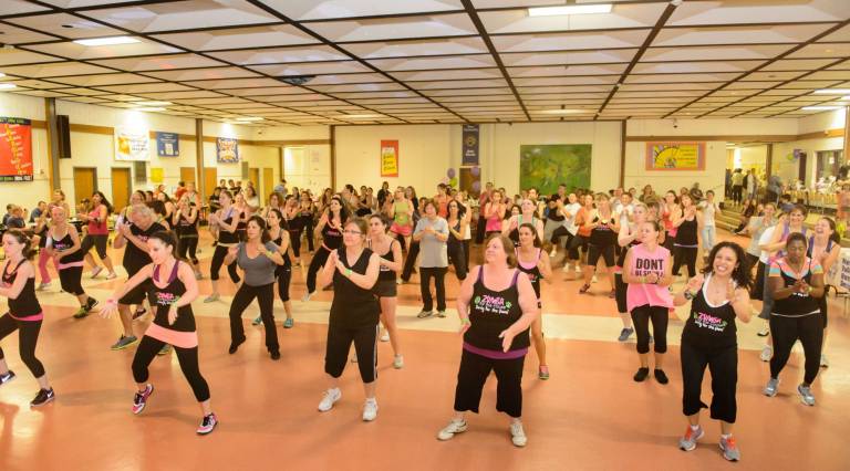Party for the Paws raises $7,500 for humane society Nearly 200 participants took part in the Zumba part of the night.