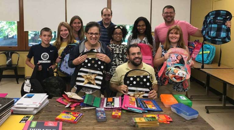 Grace Community, WFEL, and Greystone help meet back-to-school needs in our community Grace Community, WFEL, and Greystone help meet back-to-school needs in our community