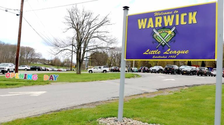 On Saturday, April 17, Warwick Little League officially held opening day for the 2021 baseball season at Veterans Memorial Park. Photos by Roger Gavan.