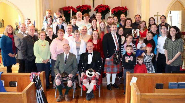 Don McFarland celebrates his 90th birthday Photos by Roger Gavan After attending a Christmas service at Christ Episcopal Church on South Street, the family gathered for photographs with Don McFarland, just turned 90, (right) and his brother Warren, age 92.