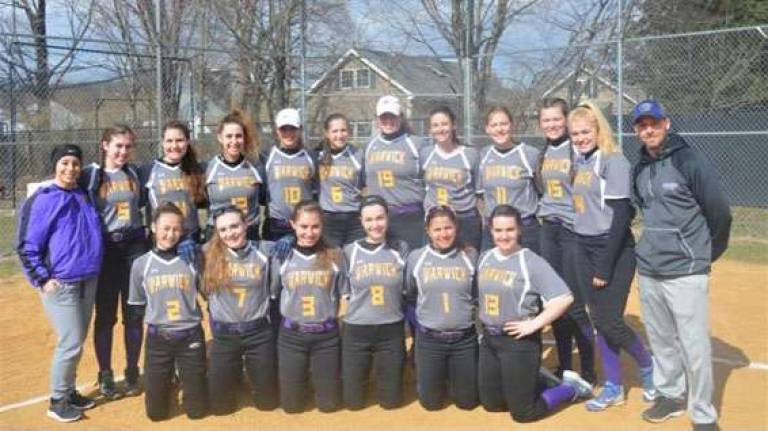 Warwick Varsity Softball presents: Take me out to The Double S Smokehouse annual fund raiser The Warwick Valley Vaarsity Softball Team.