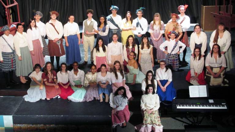 Mysterious ‘Brigadoon’ appears for two nights and a day next weekend George F. Baker High School presents Lerner and Loeweís musical, ìBrigadoon,î next Friday and Saturday, March 8 and 9, at 7 p.m., and on Sunday, March 10, for a 2 p.m. matinee.