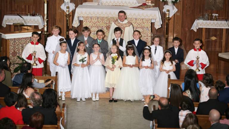 Greenwood Lake. First Communication at Holy Rosary Church Greenwood Lake. First Communication at Holy Rosary Church