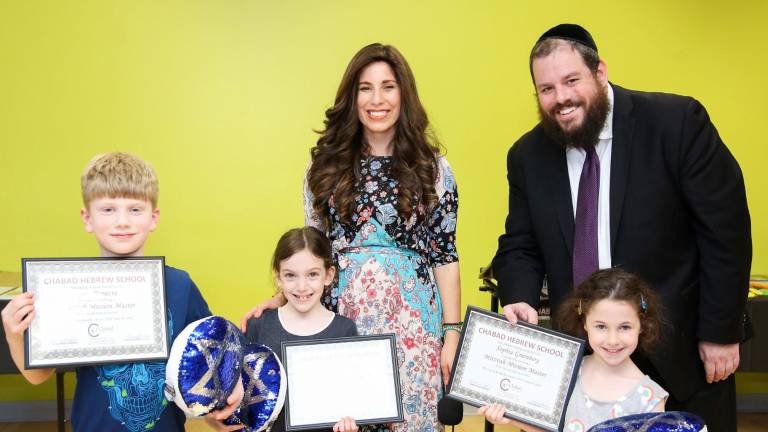 Chabad Hebrew School celebrates students' accomplishments Chabad Hebrew School celebrates students' accomplishments