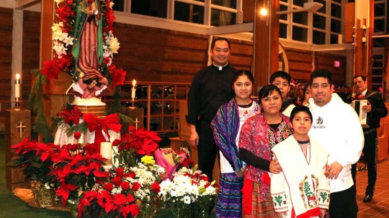 Bi-lingual Mass at St. Stephen's honors Our lady of Guadalupe Bi-lingual Mass at St. Stephen's honors Our lady of Guadalupe