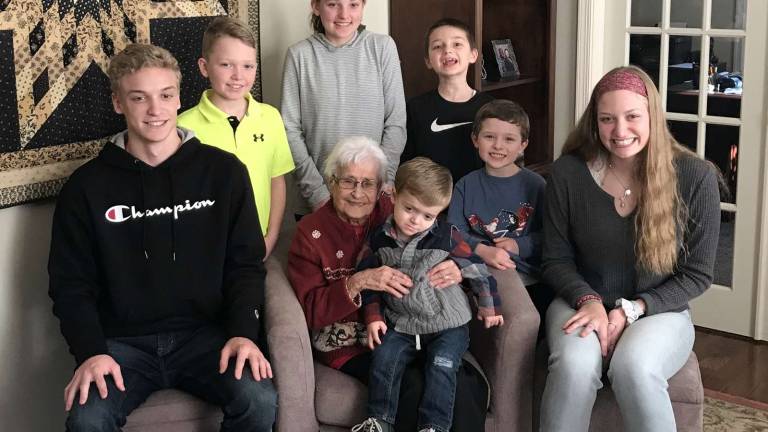 Theresa (Folino) Cassanite turns 95 years old surrounded by her family Theresa (Folino) Cassanite turns 95 years old surrounded by her family