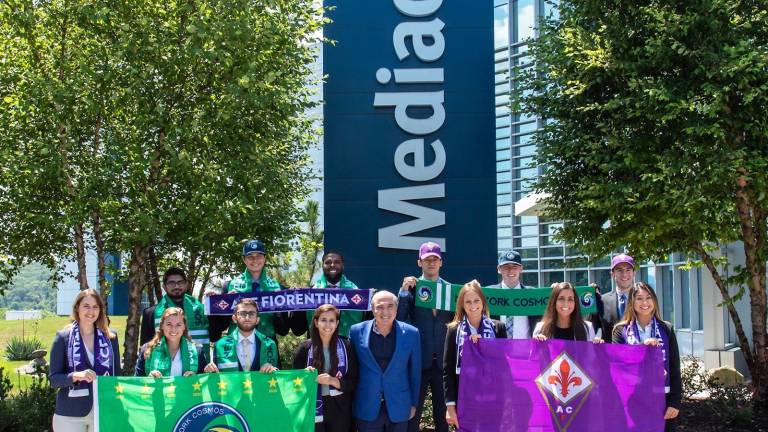 Thirteen college students complete summer internships at Mediacom Communications Thirteen college students complete summer internships at Mediacom Communications