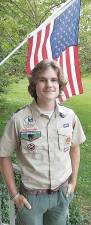 Colm Davidson, a senior in Warwick, achieved the rank of Eagle Scout on Wednesday, June 10. With quarantine restrictions in place, the board of review took place via Zoom, a first for Troop 45. Provided photos.
