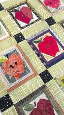 “Airing” quilts outdoors has a long tradition in our country, dating back to colonial times. And with a nod to the area’s many orchards, the theme is “apples.” Provided photo.