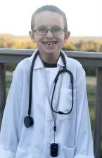 The future Dr. AJ Zimmerman. Photo provided by the Warwick Valley School District.