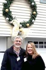Homeowners Jeff and Tara McCartney welcomed more than 400 guests into their home during the 2018 Goshen Christmas House Tour hosted by Catholic Charities of Orange, Sullivan, and Ulster.