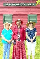 Event Chair Marie Pennings (center) poses with Carol Long (left) from the St. Peter’s Lutheran Church Food Pantry in Pine Island and Pat Nolan (right) from the Greenwood Lake Food Pantry. Provided photo.