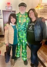 Frazzleberries owner Marybeth Schlichting, Yesterday’s owner John Christison, and Peck’s Wine &amp; Spirits owner Corrine Iurato.