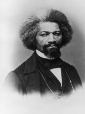 In 1870, civil rights activist Frederick Douglass visited Newburgh, toured Washington’s Headquarters and spoke at the Opera House to urge Black men to exercise their newly won franchise rights. Photo by Library of Congress.