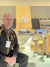 Grandmaster Doug Cook at the United Nations General Assembly