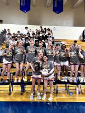 FUFSD girls basketball recognized as a scholar-athlete team.