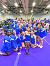 Lady Spartans place first in cheerleading competition