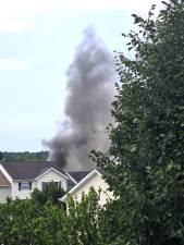Warwick.Vehicle explosion causes fire at Kings Estates