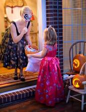 Spreading Halloween spirit around the village